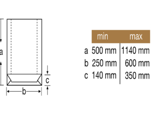 AĞZI AÇIK KÖRÜKLÜ TORBA
